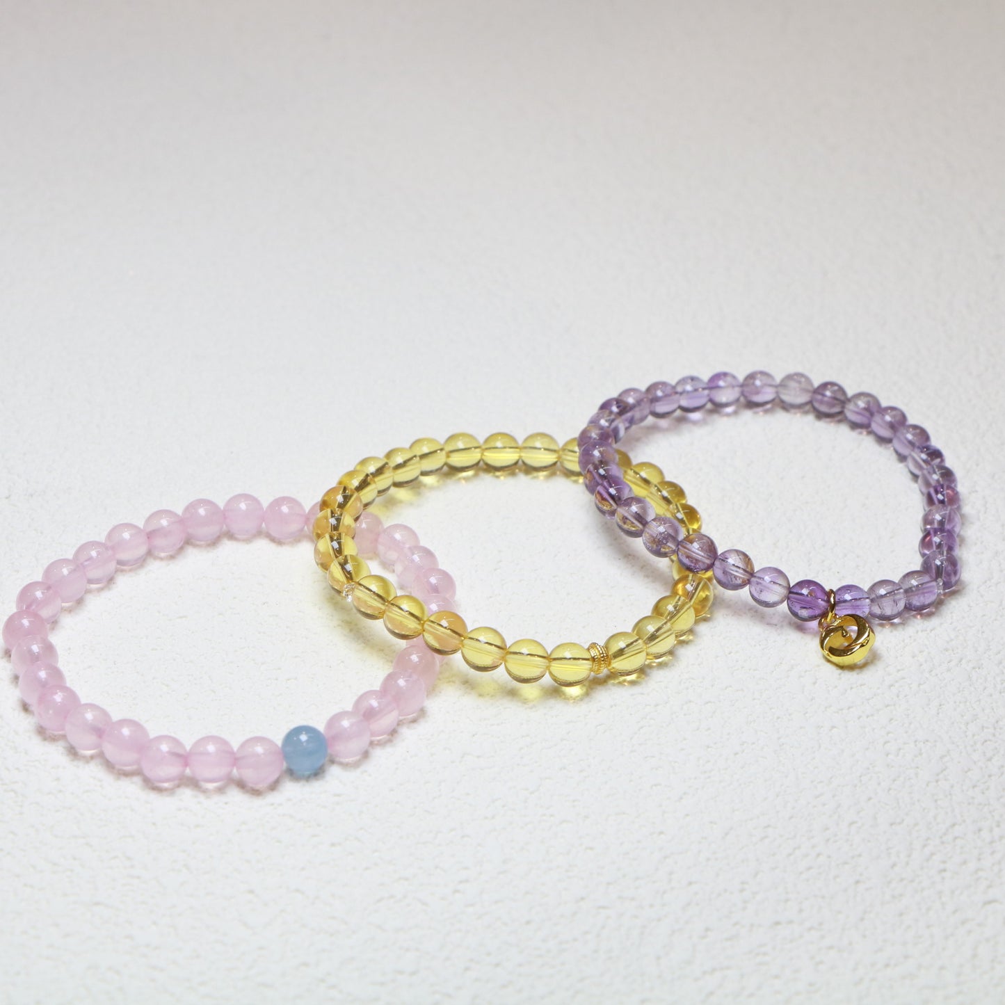 Aquarius Birthstone Bracelet Set