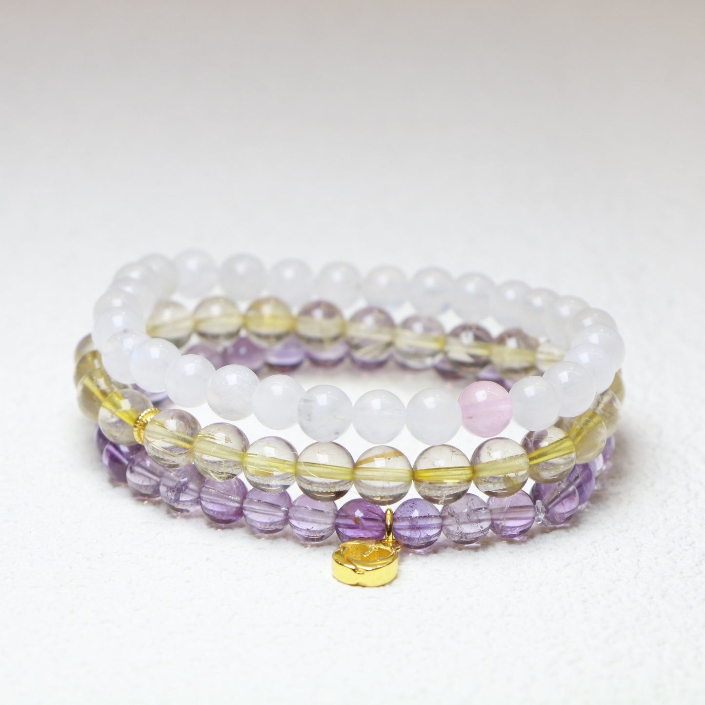 Aries Birthstone Bracelet Set