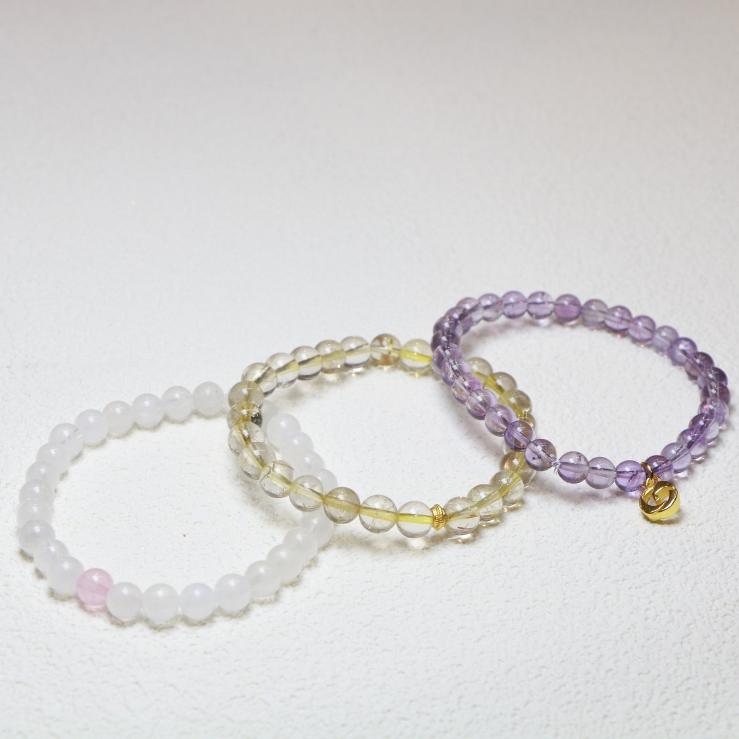 Aries Birthstone Bracelet Set