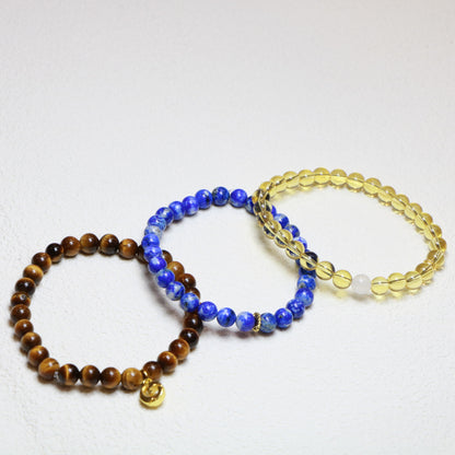 Leo Birthstone Bracelet Set