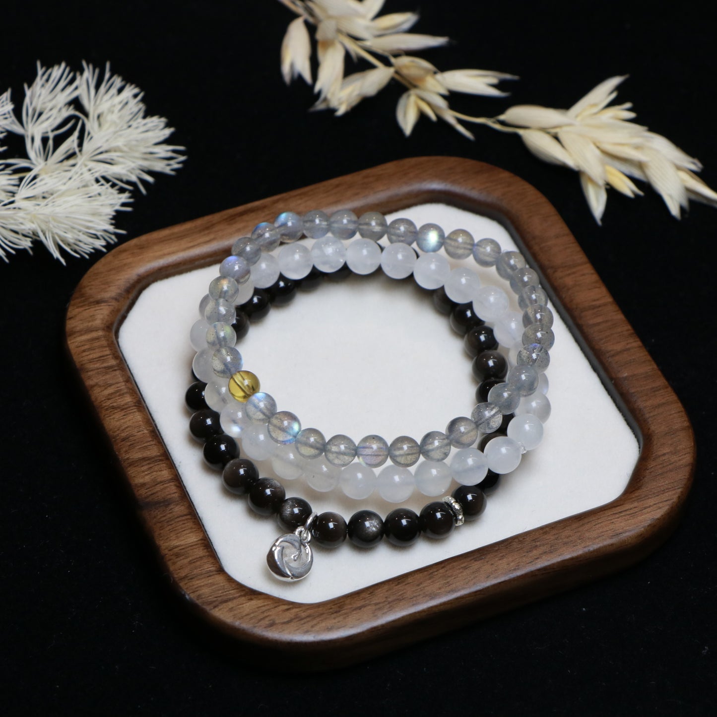 Pisces Birthstone Bracelet Set