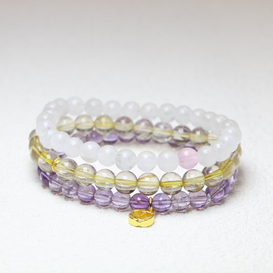 Aries Birthstone Bracelet Set