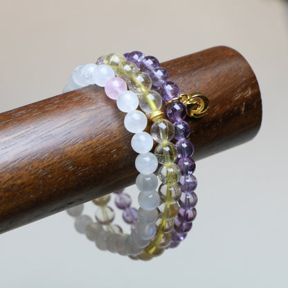 Aries Birthstone Bracelet Set