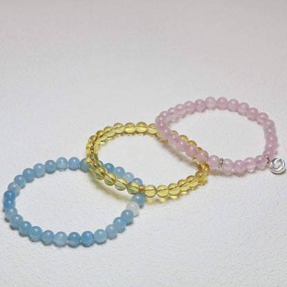 Virgo Birthstone Bracelet Set