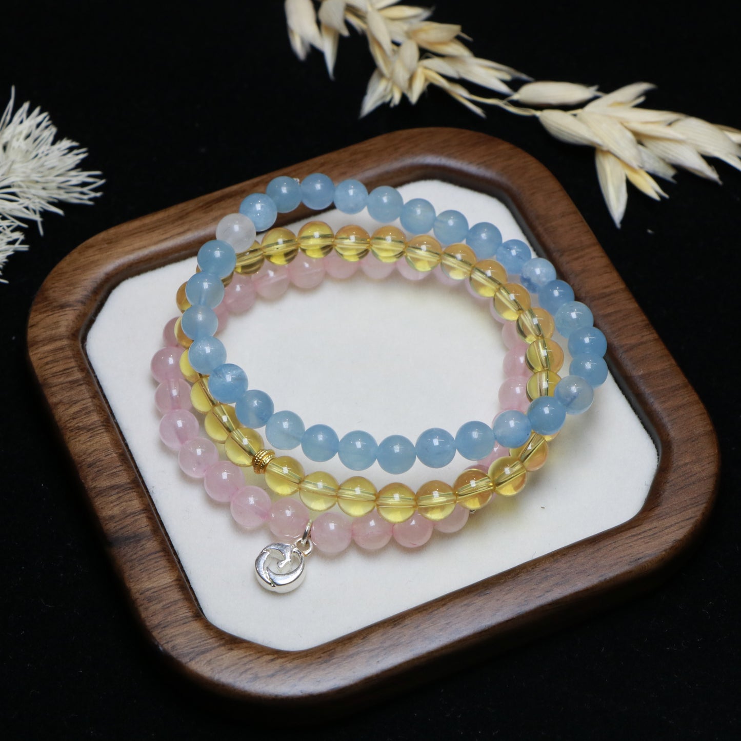 Virgo Birthstone Bracelet Set