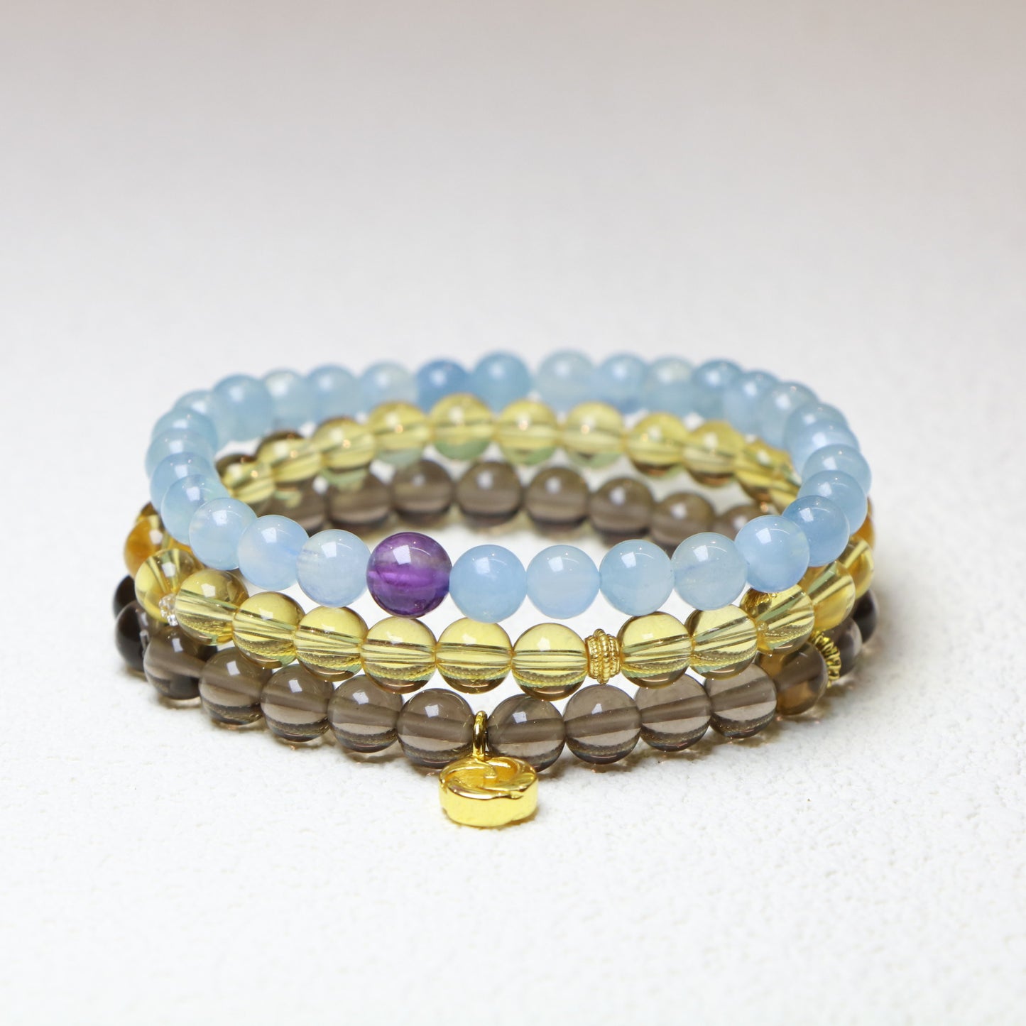 Capricorn Birthstone Bracelet Set